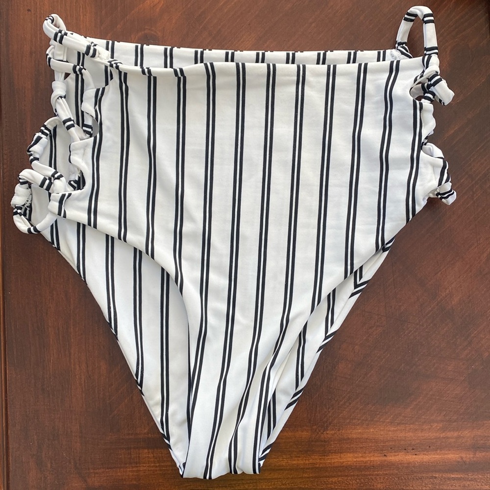 Striped Swim Bottoms